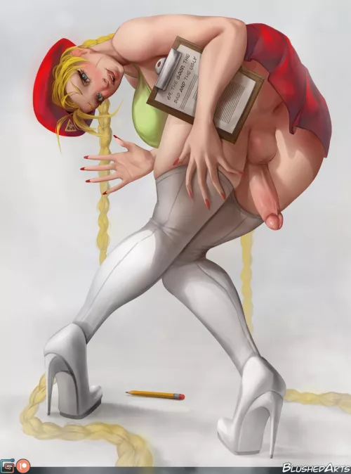Cammy's a big girl [Street Fighter] (BlushedArts)