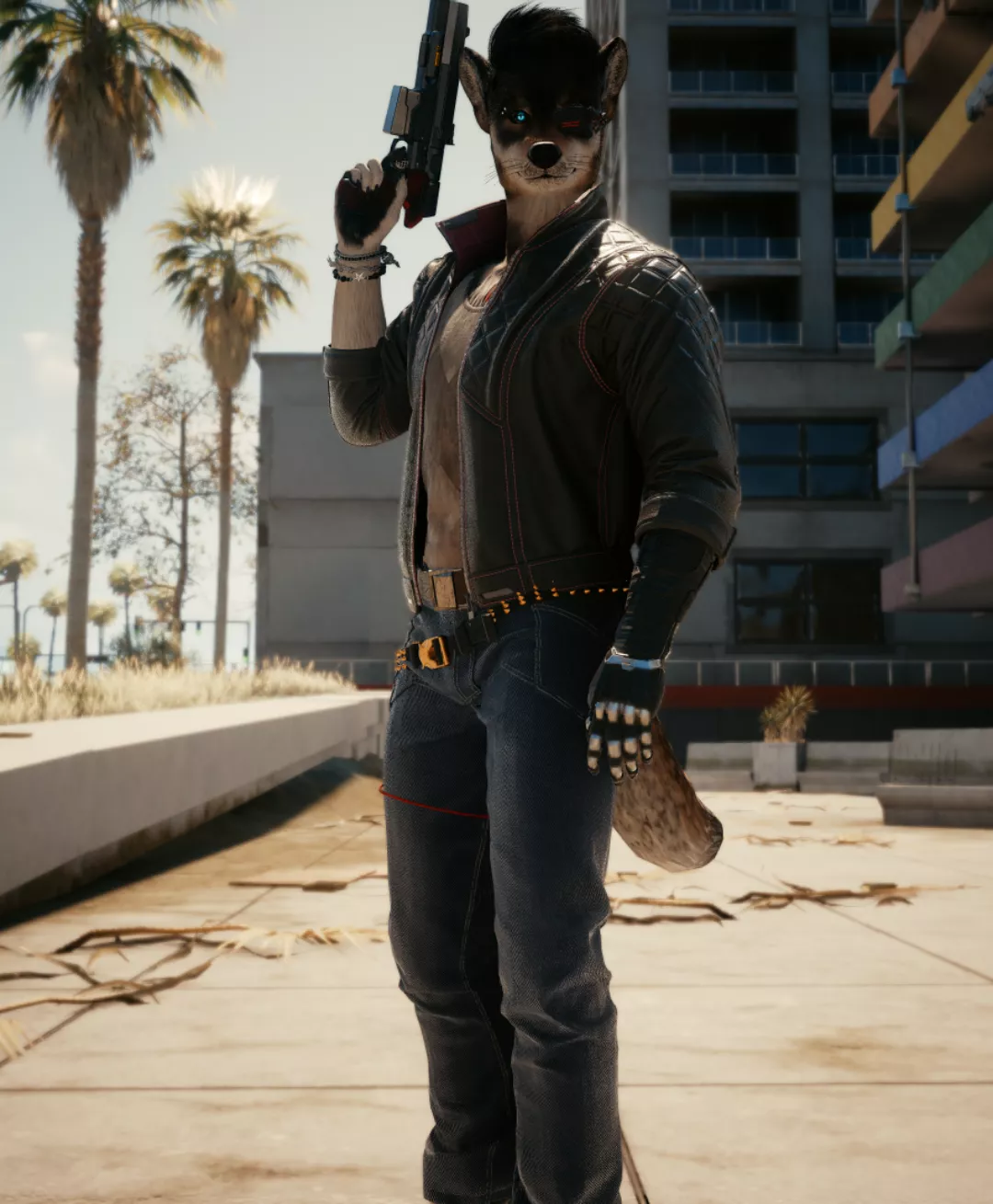 I stole this gun from an auction and now arasaka wants me dead 🤣