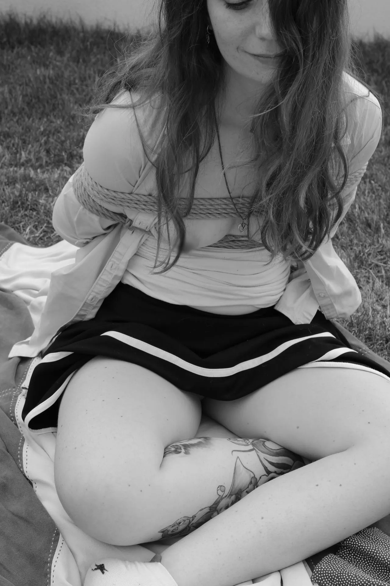 Lou's beguiling smile