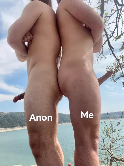 Love making friends at the lake