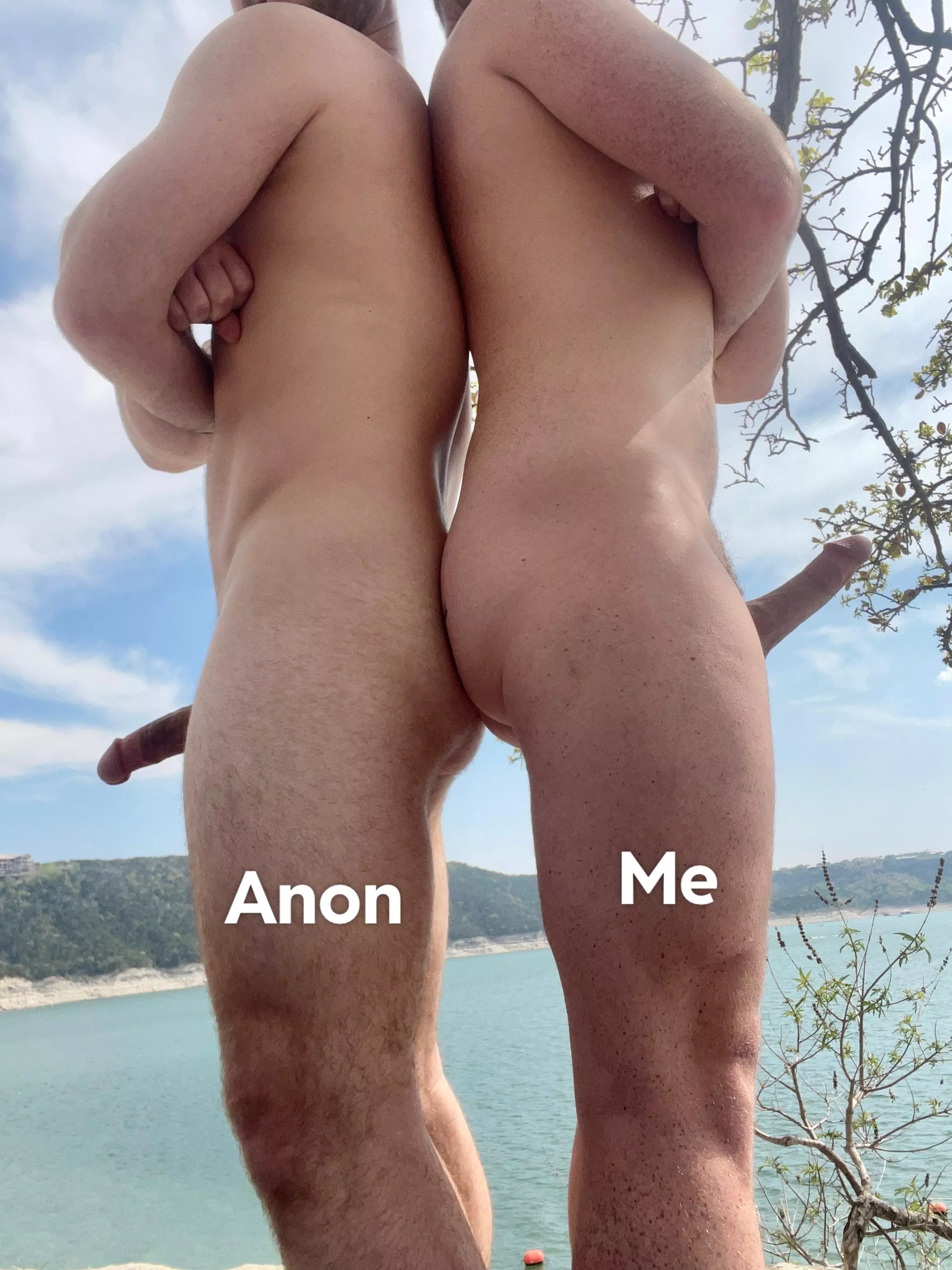 Love making friends at the lake