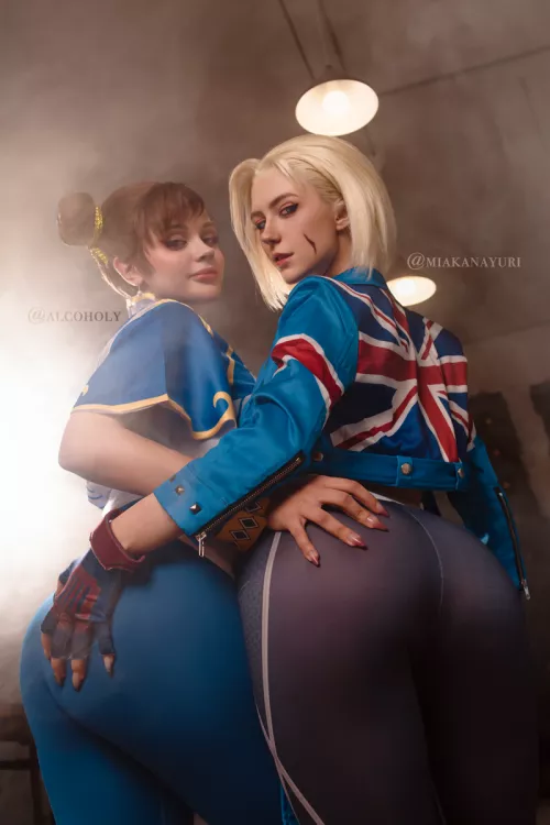 (Miakanayuri & Alcoholy) Cammy & Chun-Li [Street Fighter]