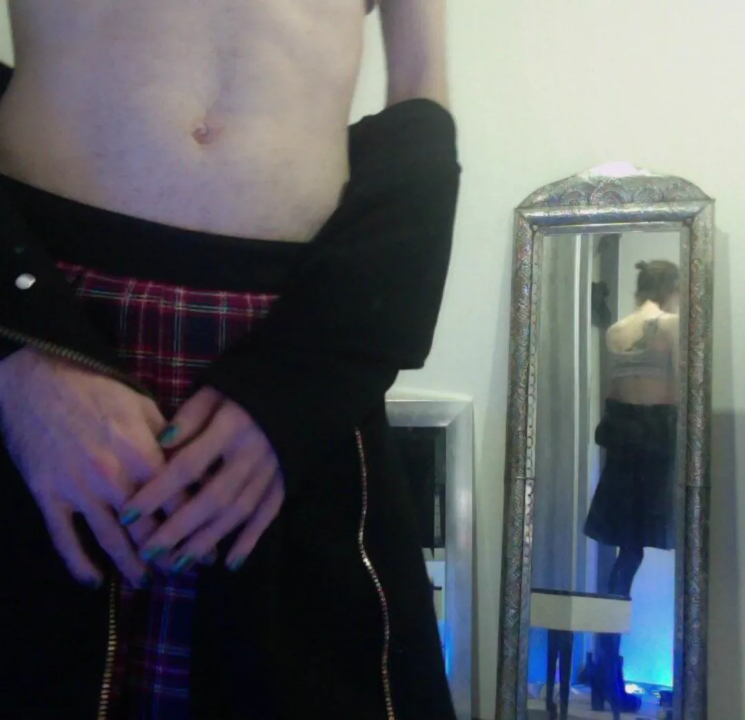 Mirror Backside. I live being taller than my bulls, untol im in my knees anyway