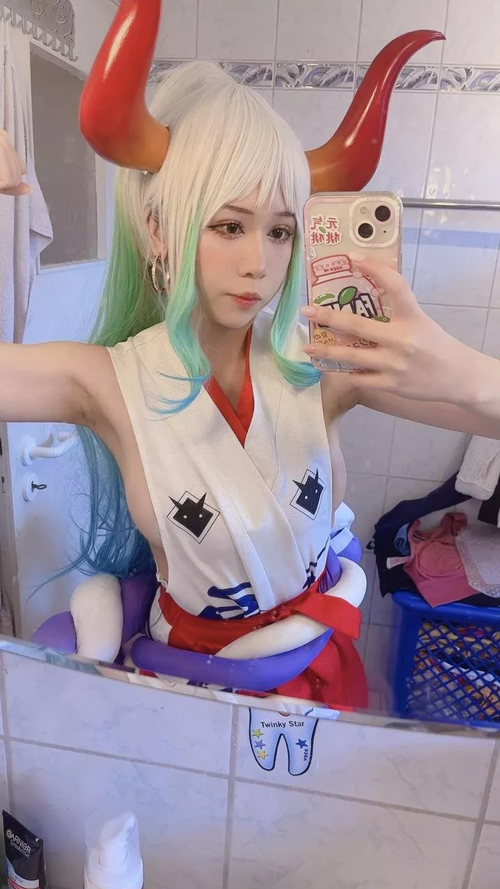 My first one piece cosplay - Yamato