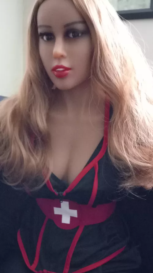 My naughty nurse Jessica spooky season ready