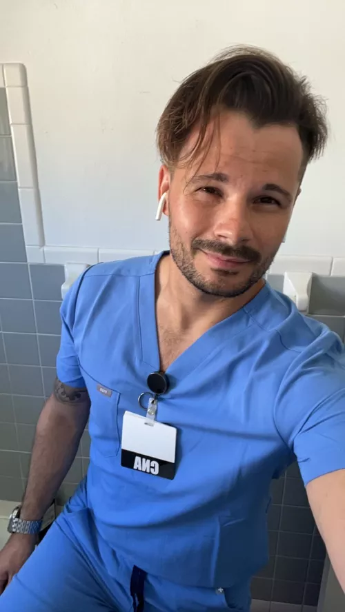 Nurse wanted me to check your vitals for you. Is that ok? :)