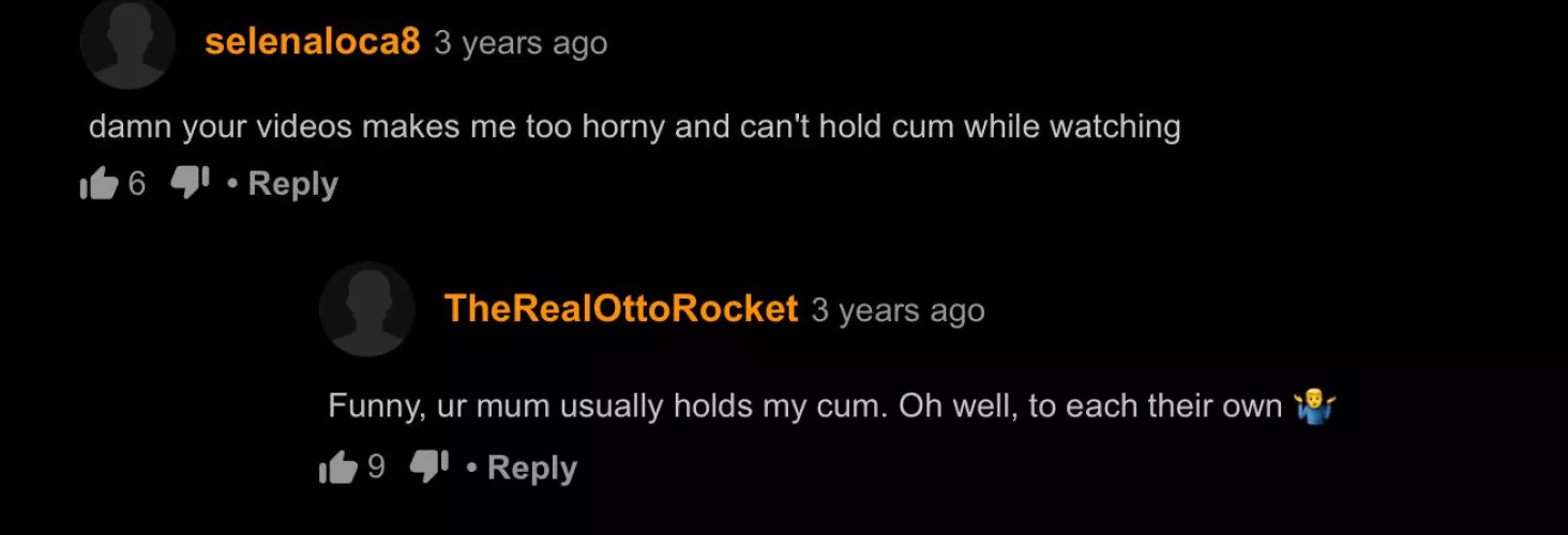 Really, a ur mum joke?