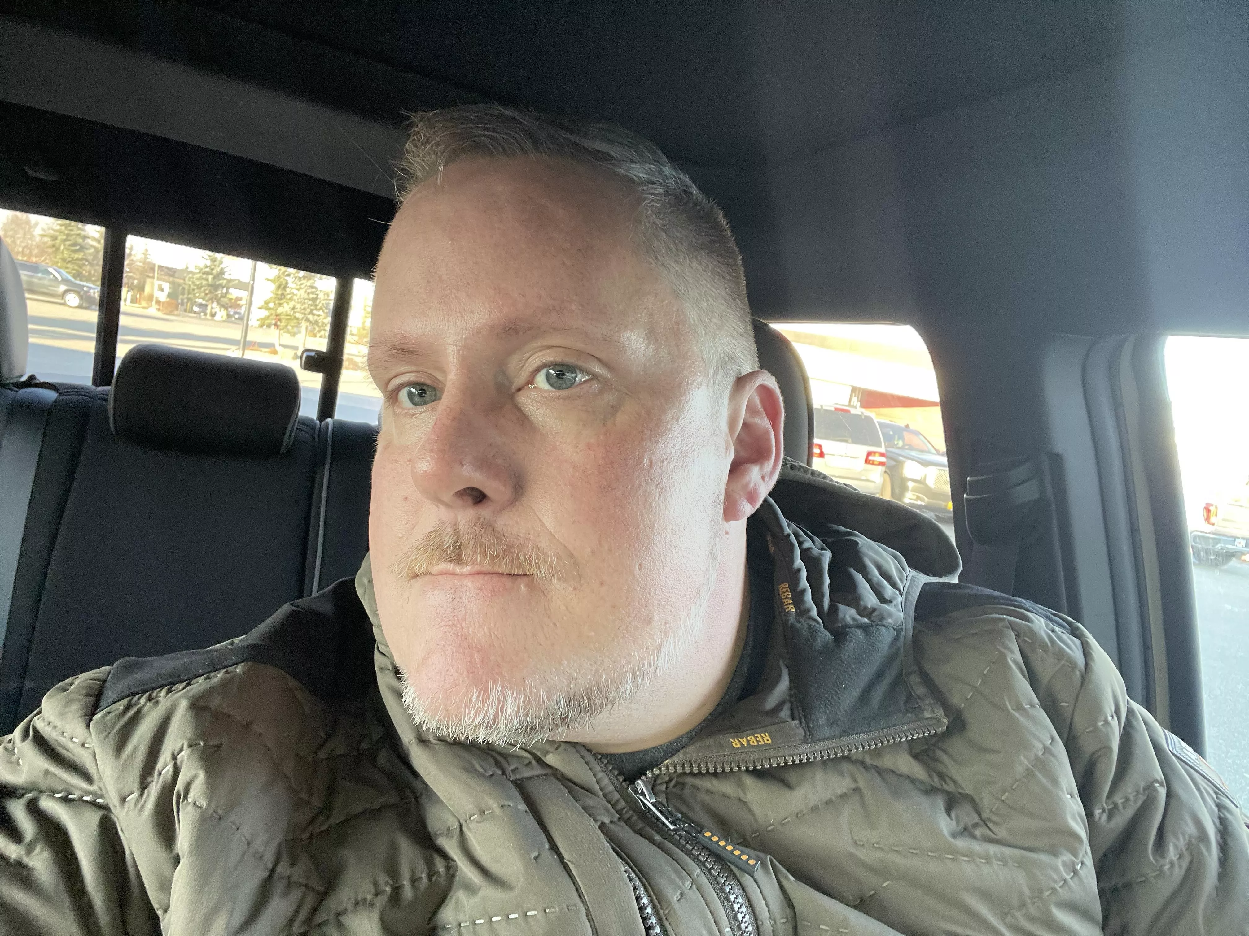 Saturday haircut day. Feeling fresh.