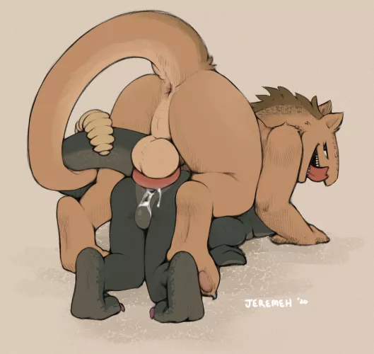 Showing dominance (Jeremeh