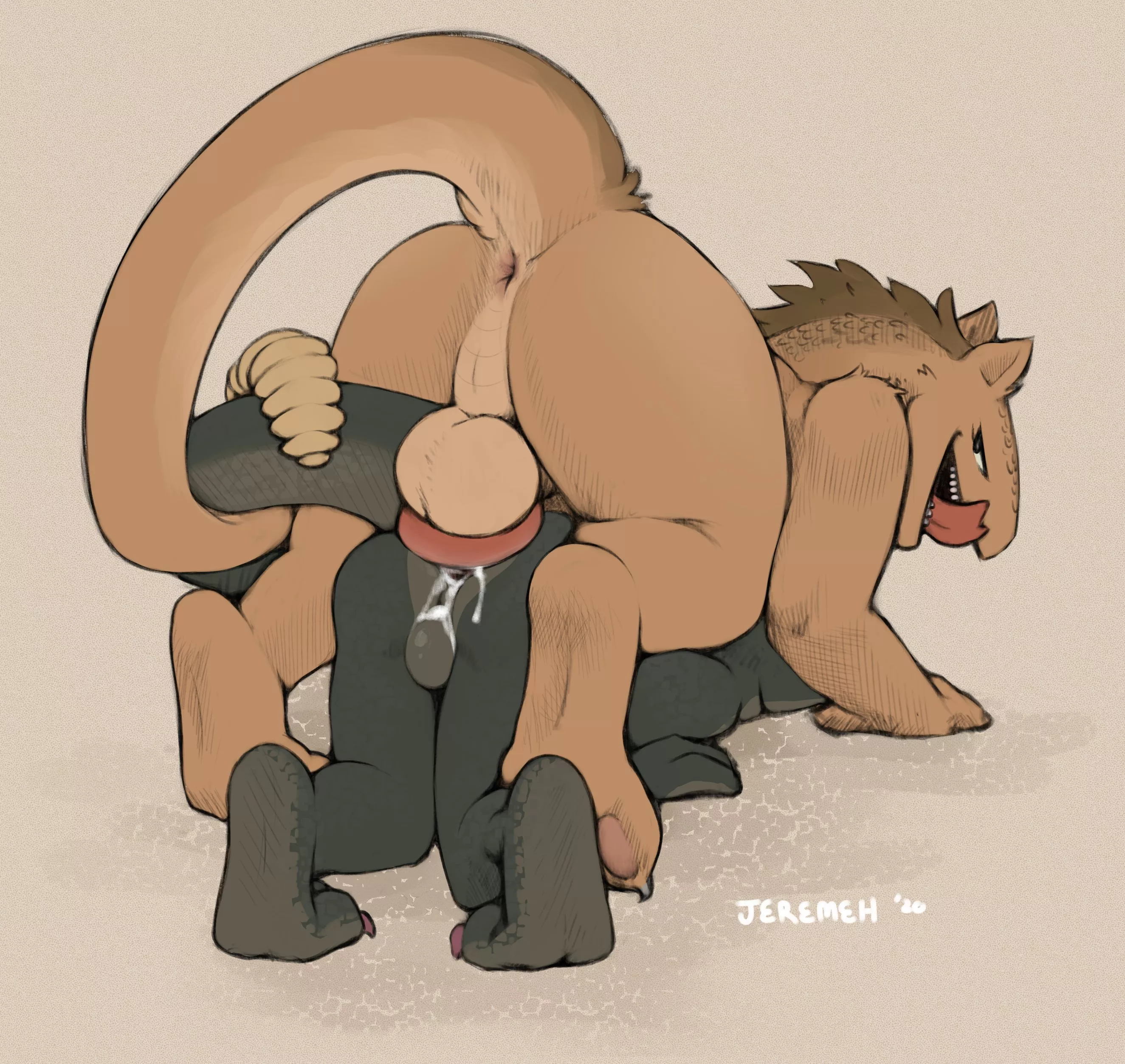 Showing dominance (Jeremeh