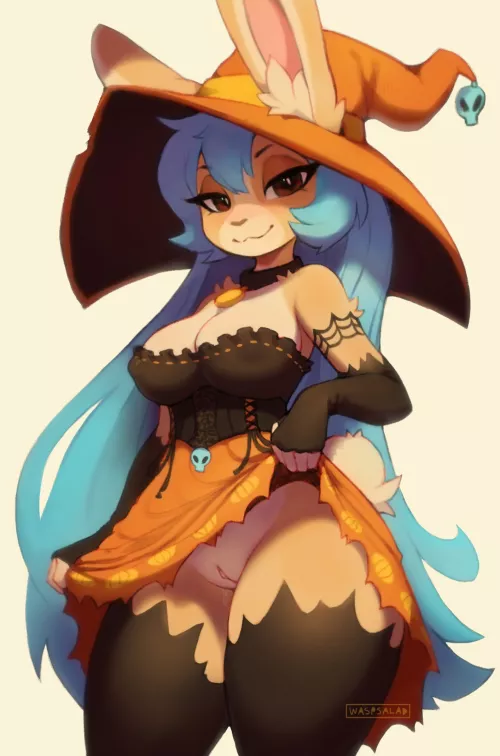 Slushie hopes you like her costume [F] (Waspsalad)