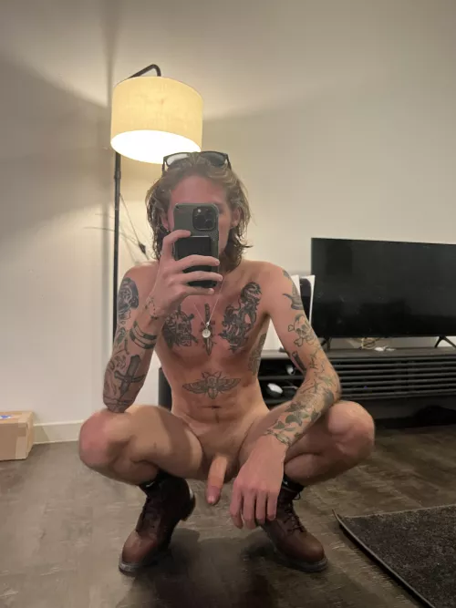 the boots stay on during sex