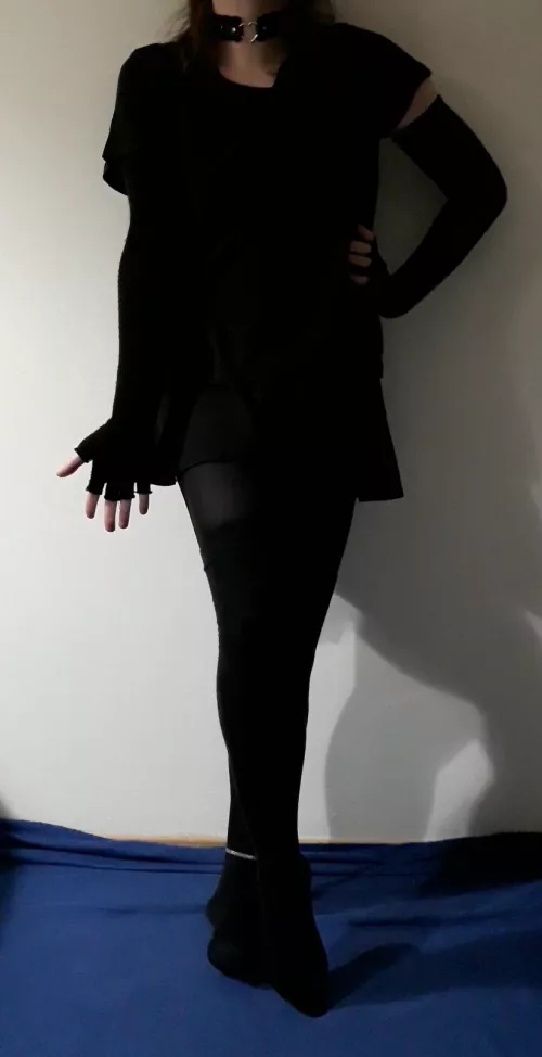 They said I could be anything, so I became blob of black!