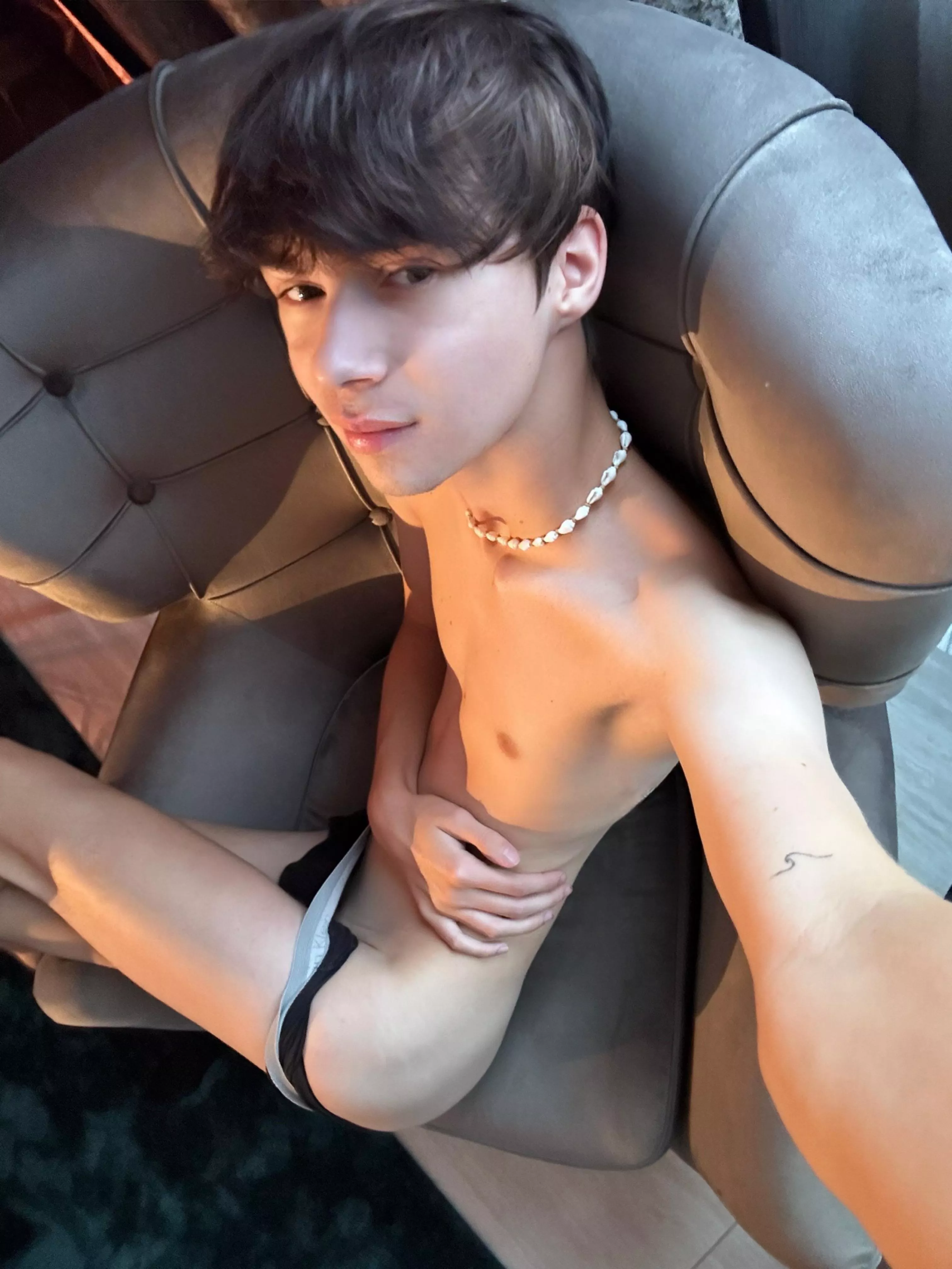 What's the first thing that comes to mind when you see my dick?