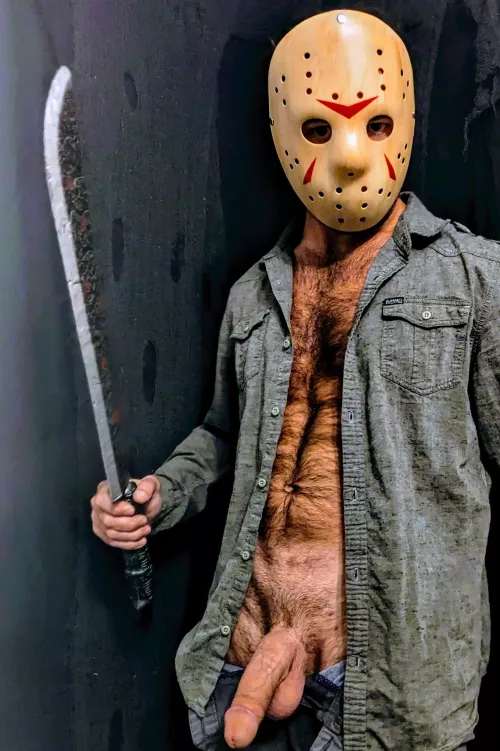 Would you let Jason fuck you if he was this hairy and hung?