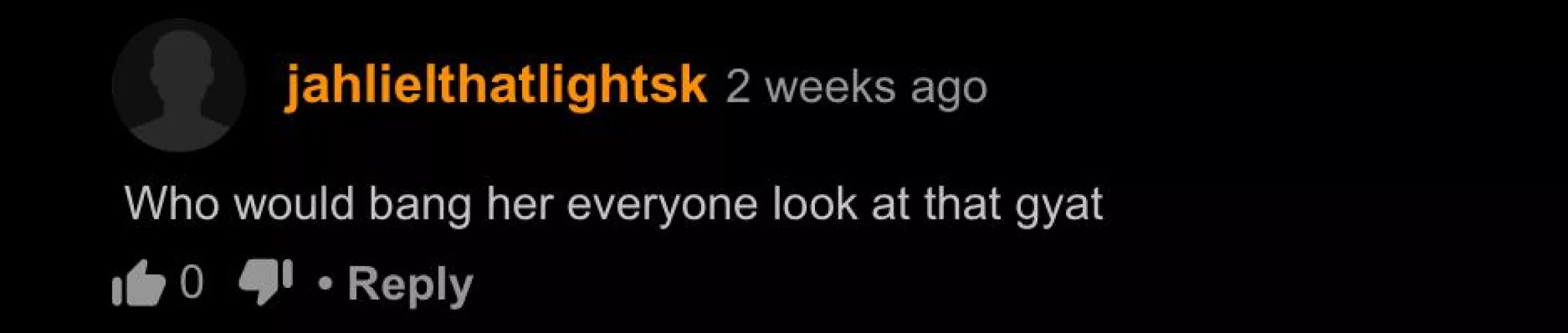 You know this person is 12 and typing this with 1 hand