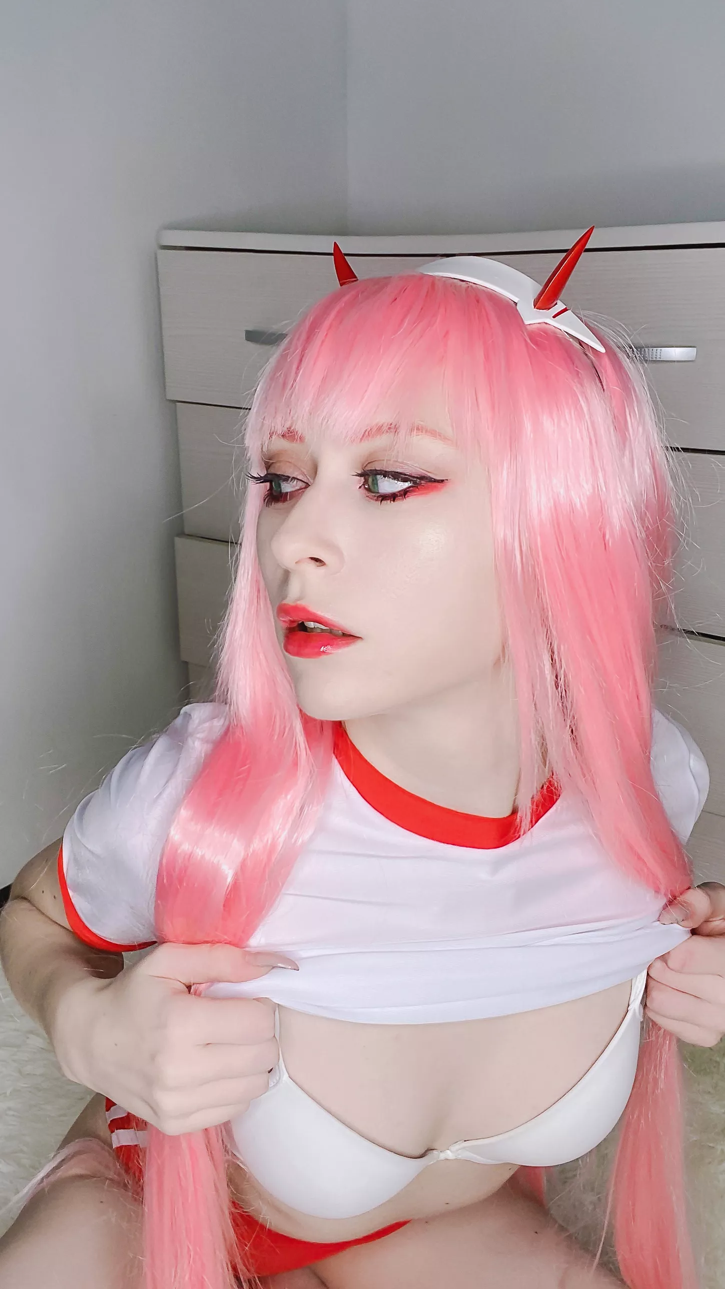 Zero Two from Darling in the FranXX by KyrieFox