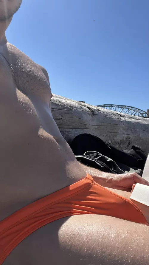 Bulging at the beach