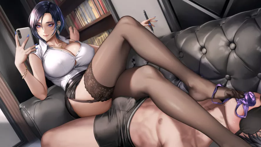 Good boys get rewarded like this