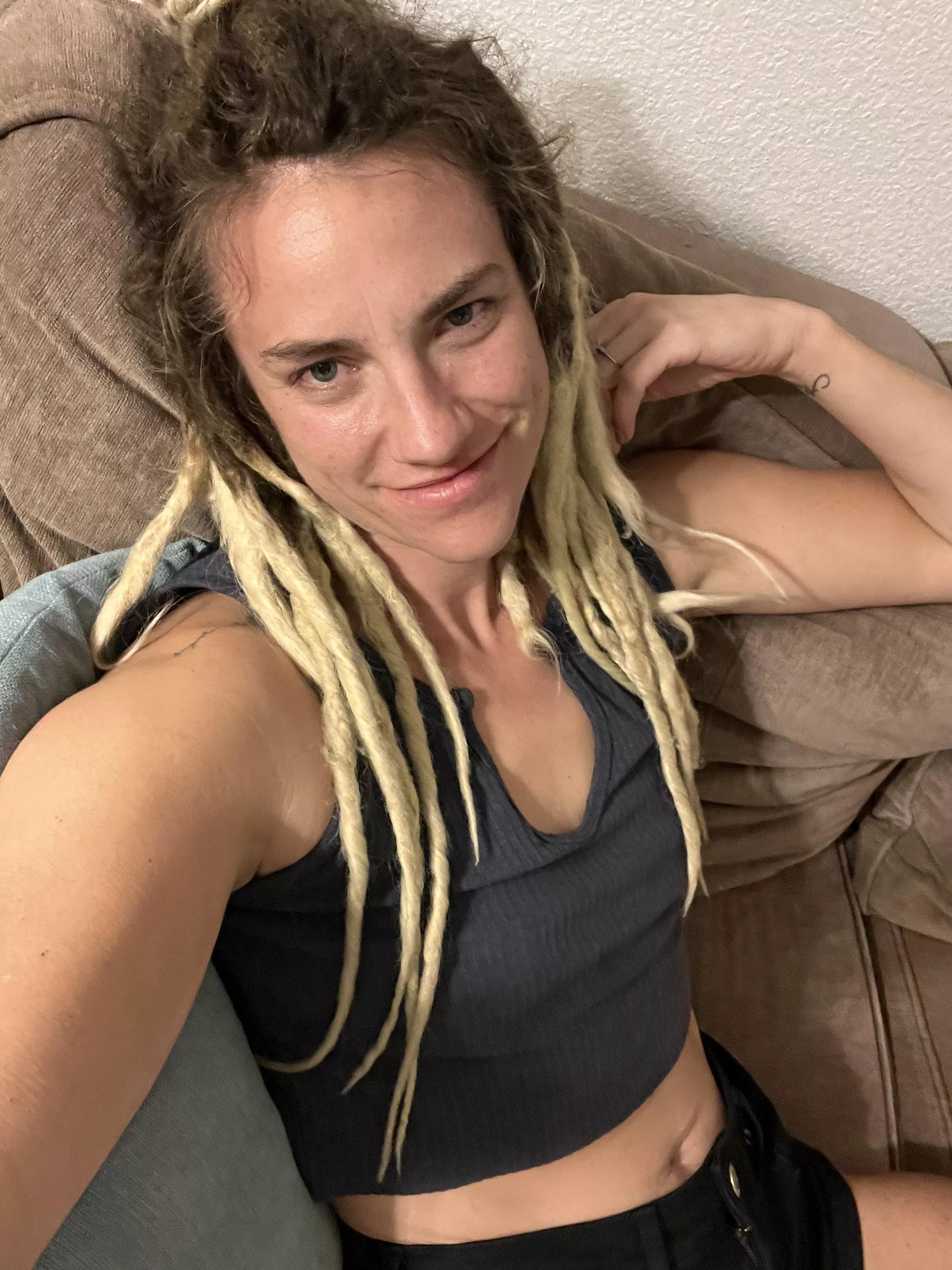 Hope you’re looking at my tits and can’t tell how high I am