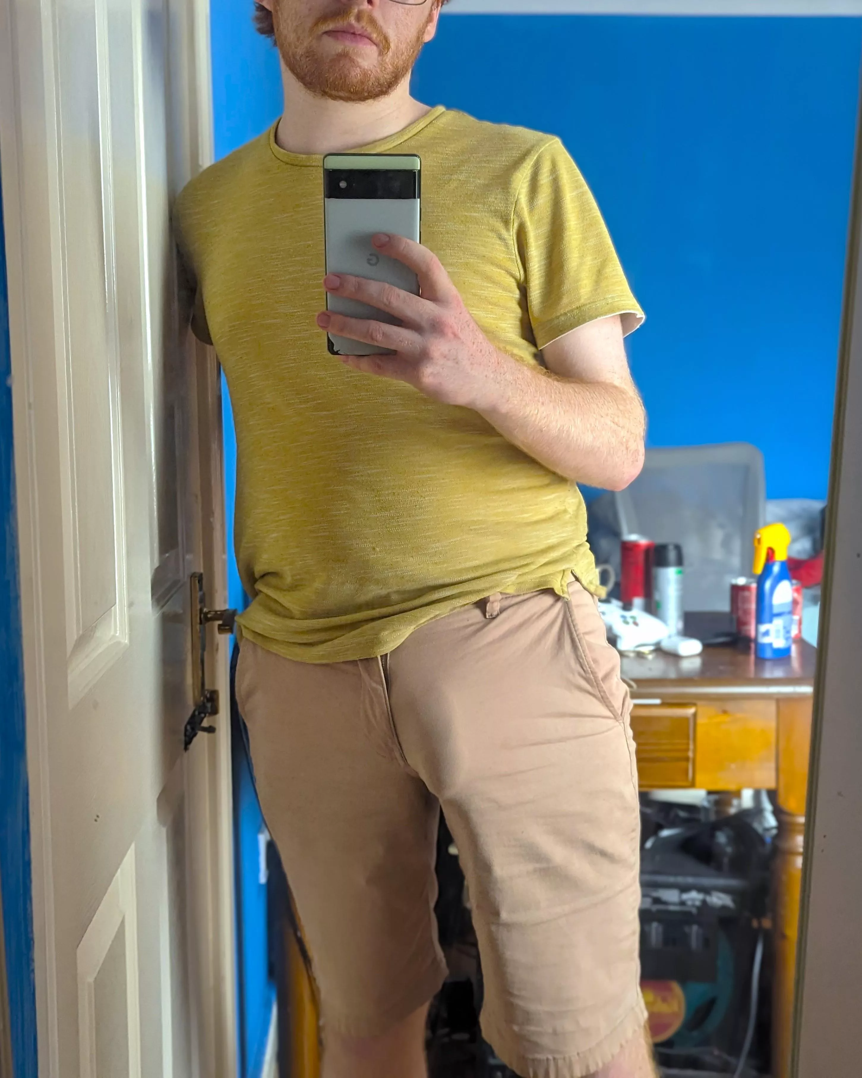 It's Hard Sometimes To Hide My Massive Flaccid Dick