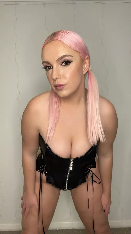 May I be your big tiddy goth girlfriend?