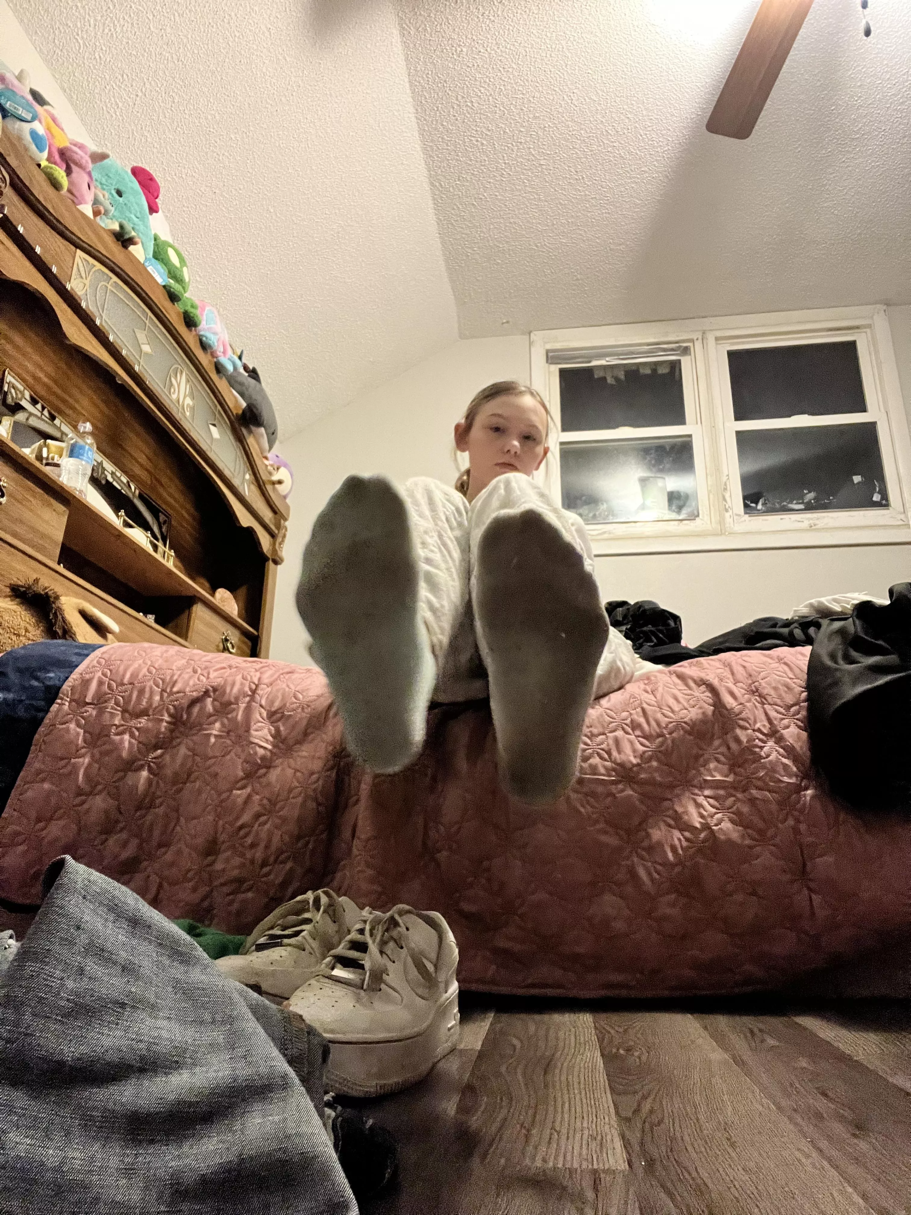 One day and they’re already almost black…