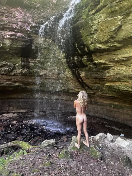 skinny dipping @ the falls