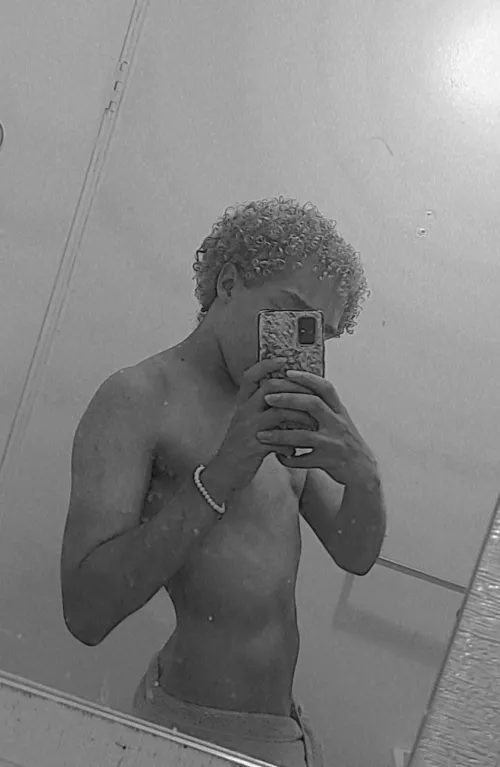 Twink boy in B&W. Interested?