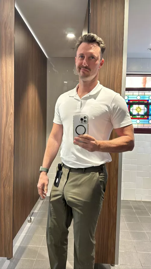 What are you doing when I walk into a meeting like this?