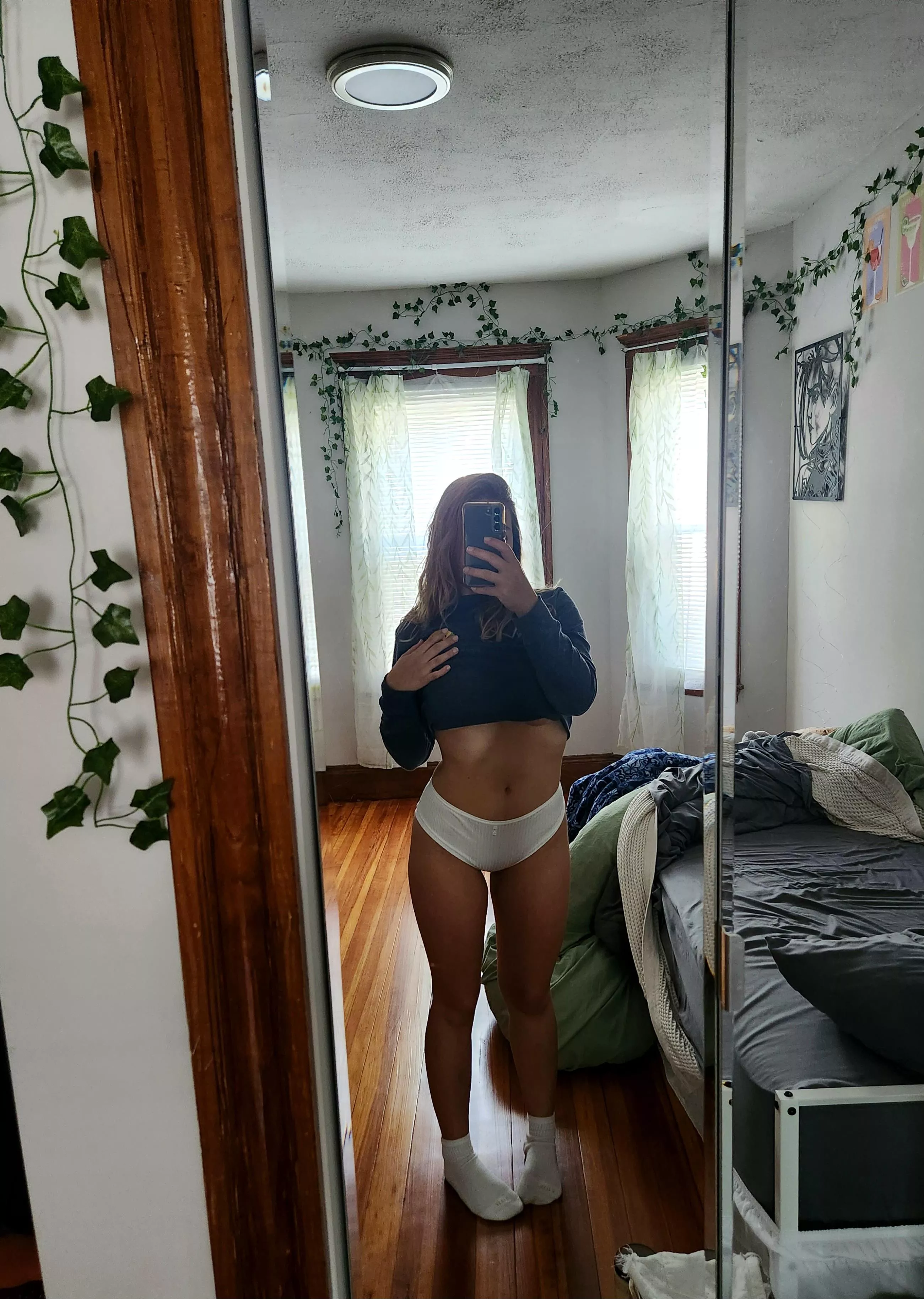 White socks are my favorite :) [F]