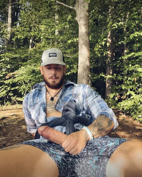 would you let a 6ft3 country boy breed you in public?