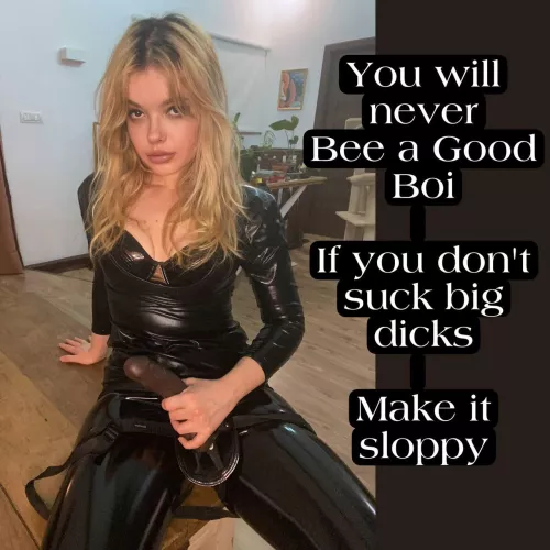 You’ll never be a good boi if you don’t do this