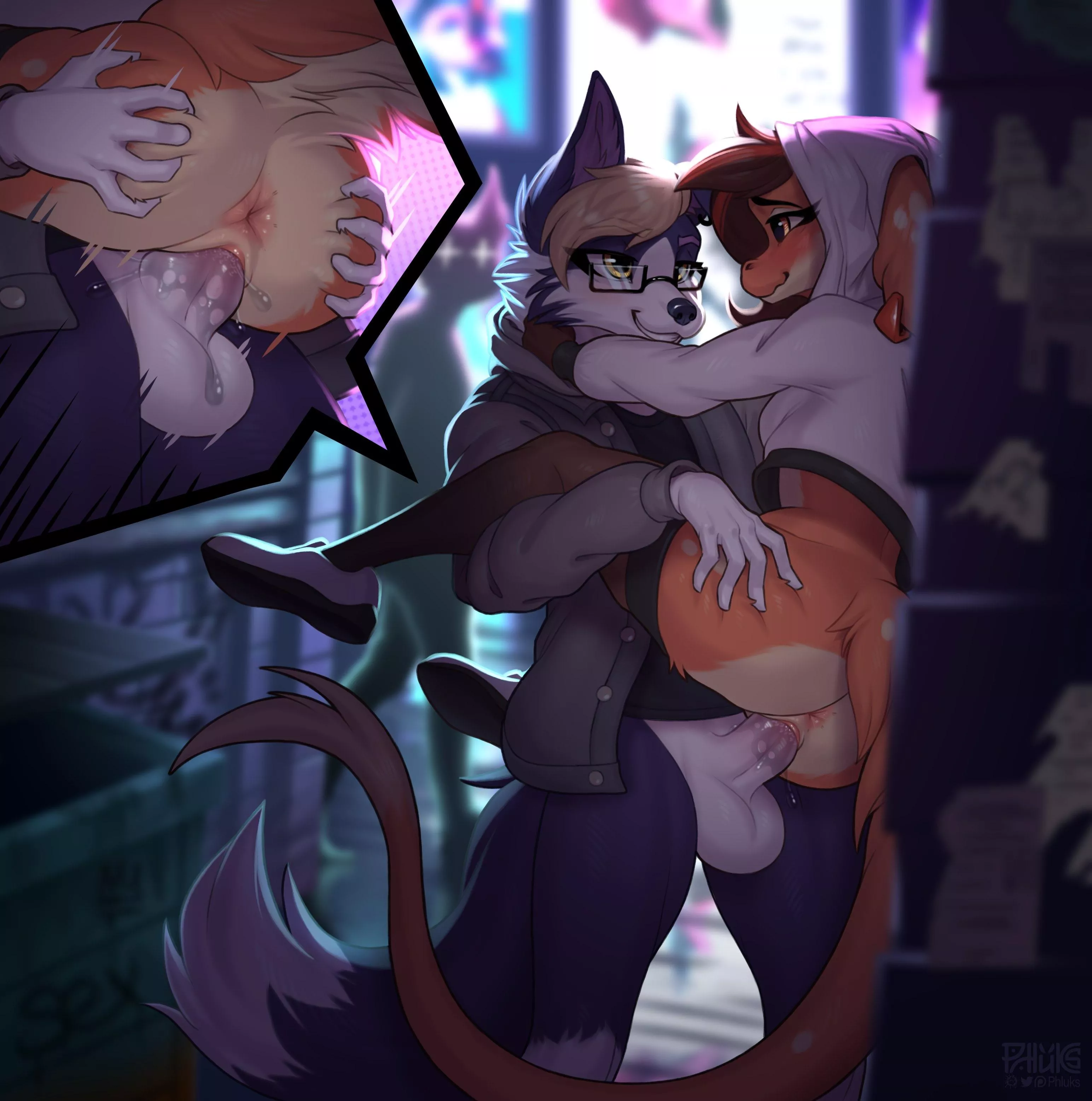 Back-ally Quickie [MF] (Phoksi)