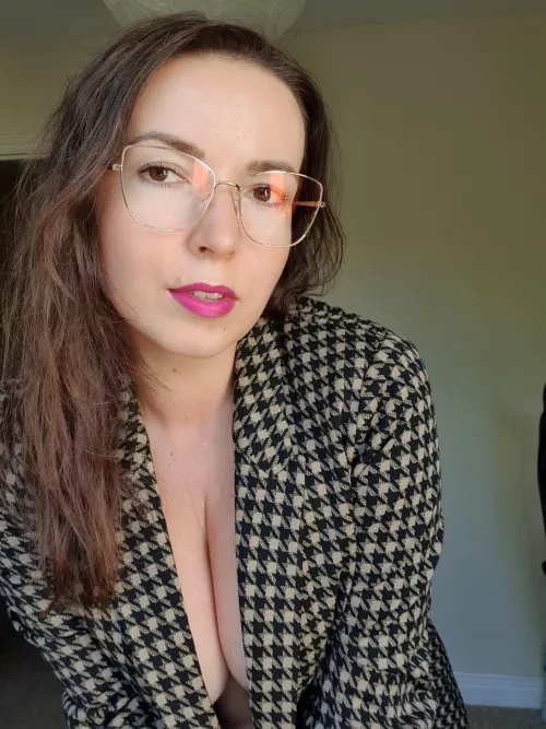 Can I be your naughty secretary? 😏