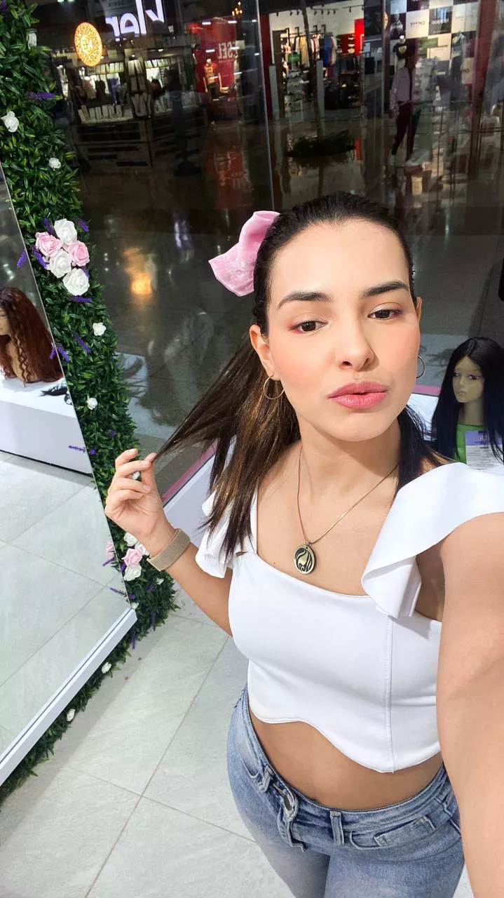 Going out later, who likes my top?