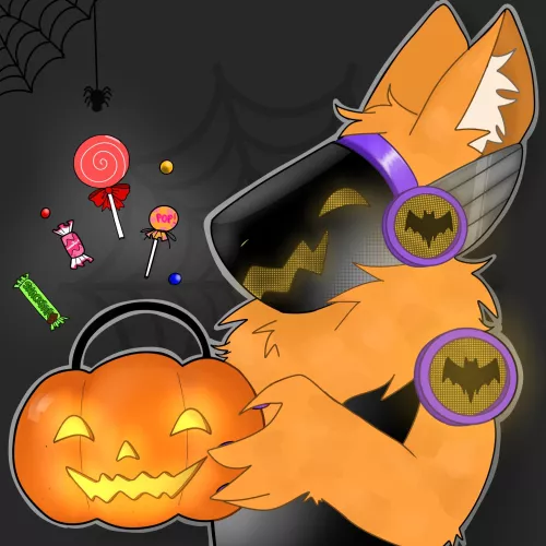 Halloween proto! Would you give him candy? [art by me]