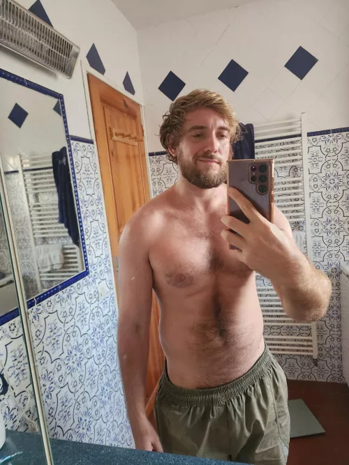 Happy to see my on progress bod