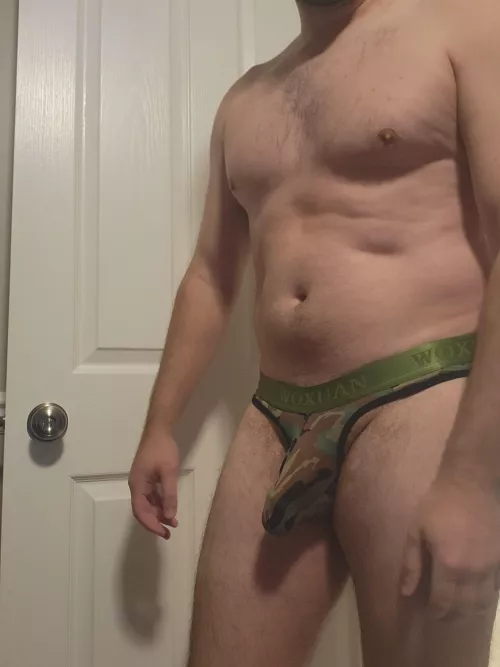 Hiding under the suit today.