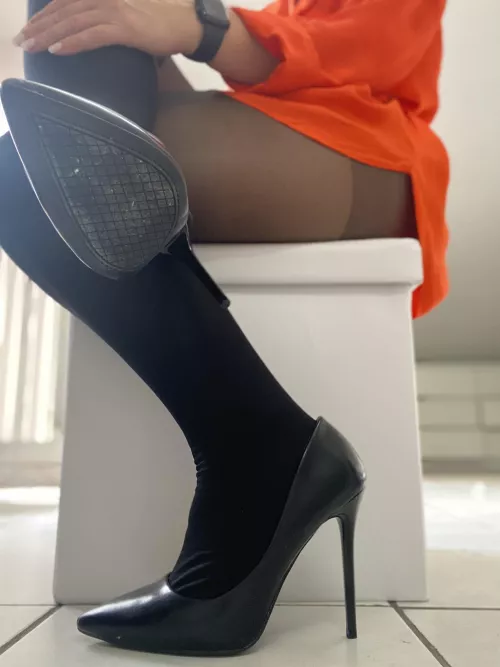 High heels and pumpkin!