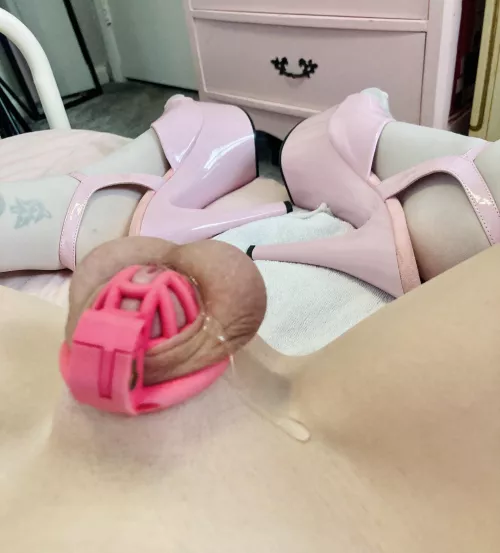 How did I get so weak that I came hands-free in chastity?