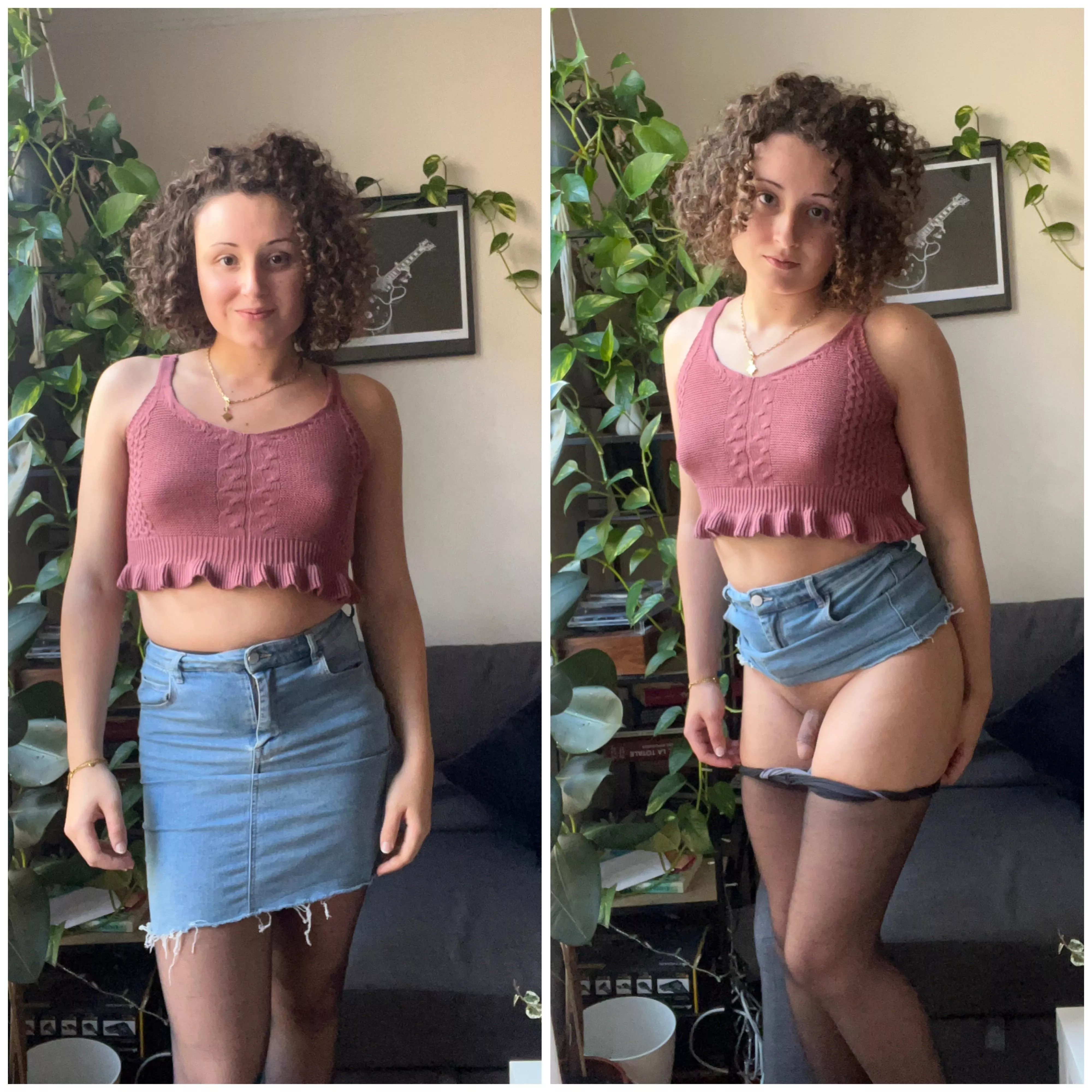 I am your gf with a surprise 🥰