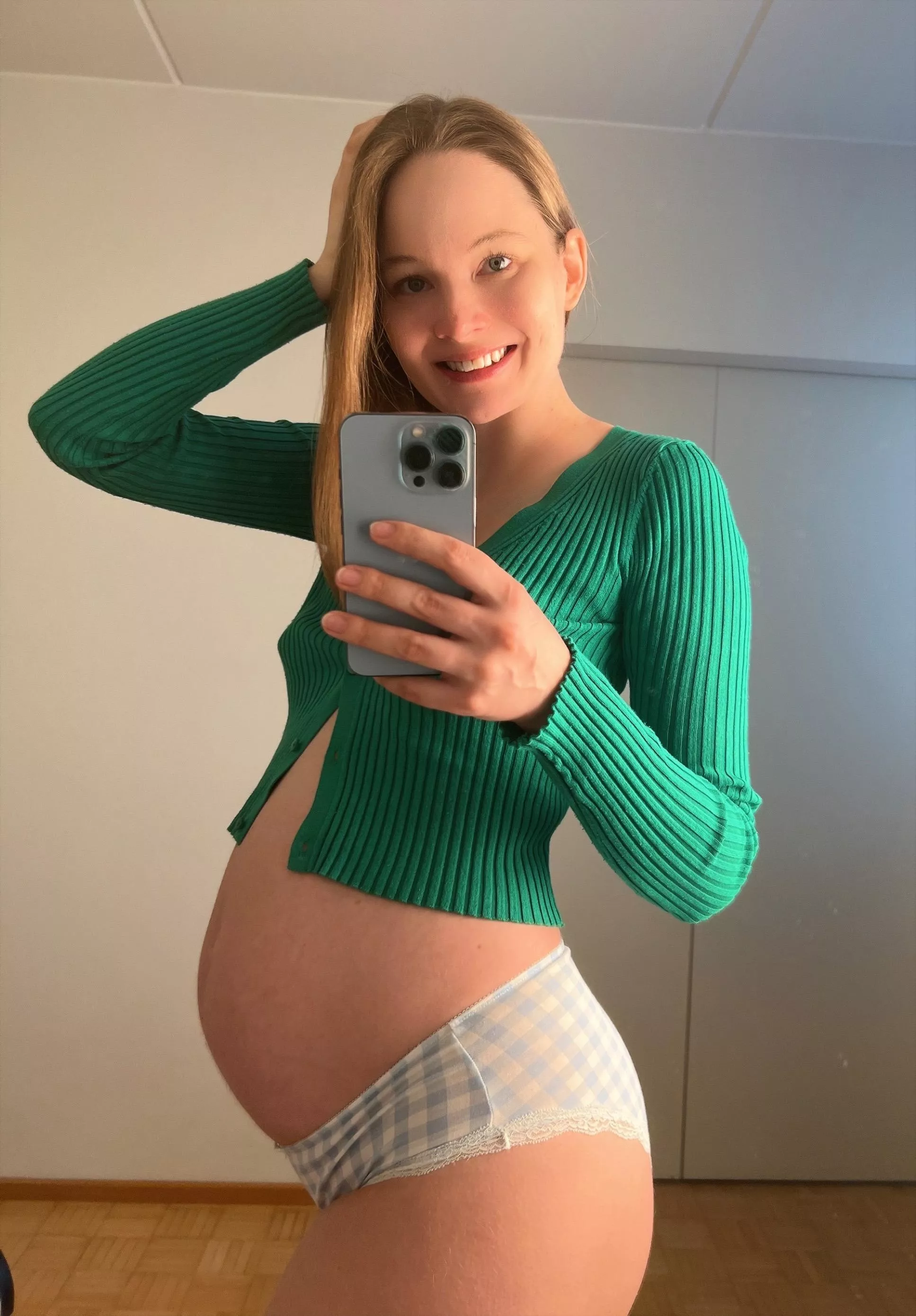 I can't button down my top anymore