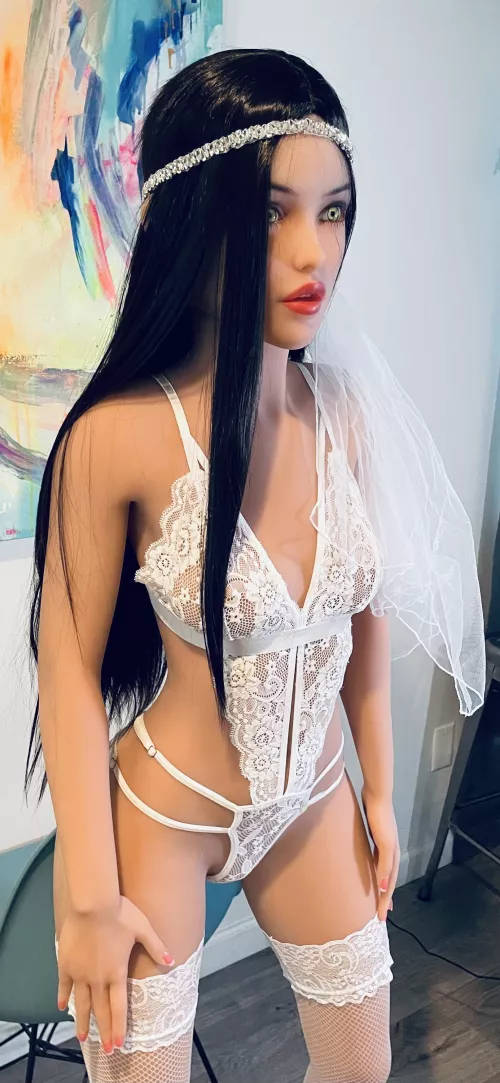 I pronounce you Husband and Sexy Cum Dump!