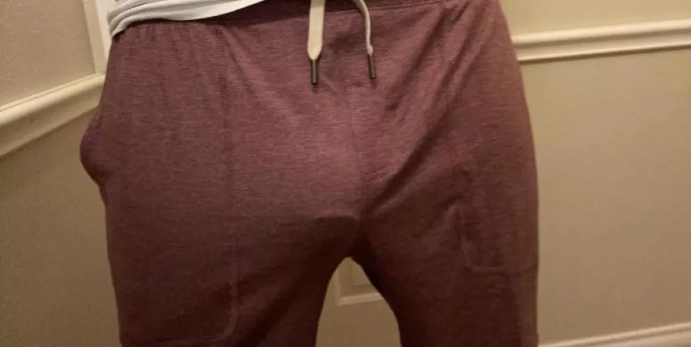 I think these shorts make my cock look big
