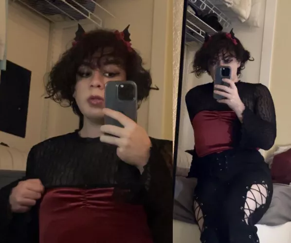 if i bit your neck, do you think you'd turn into a vampire or a femboy?