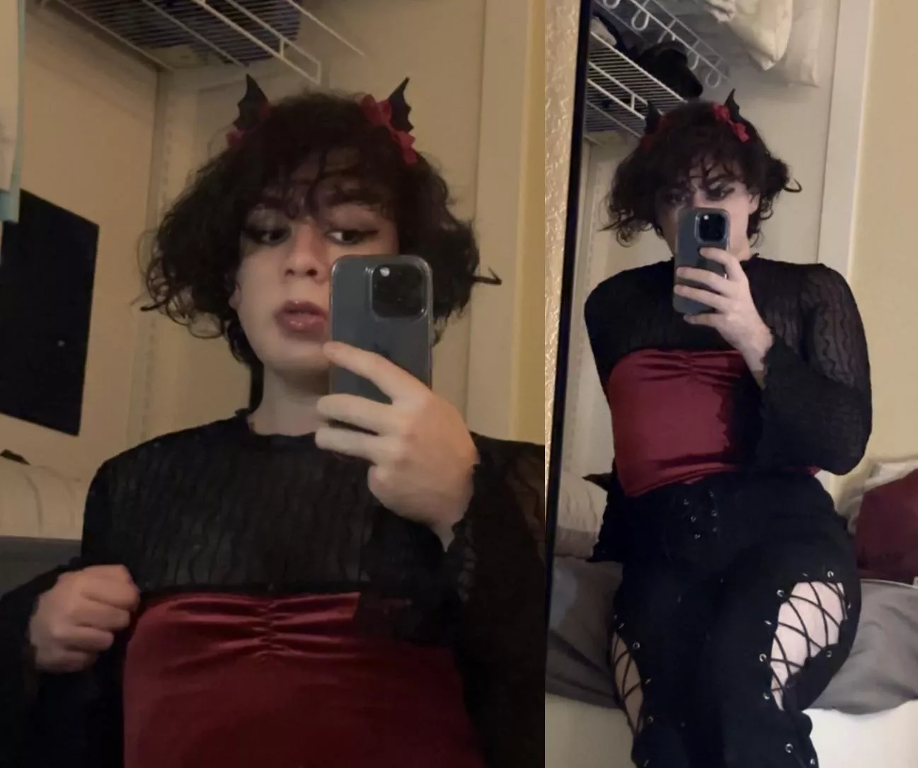 if i bit your neck, do you think you'd turn into a vampire or a femboy?