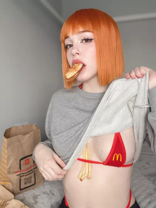 McDonald's girl (self)