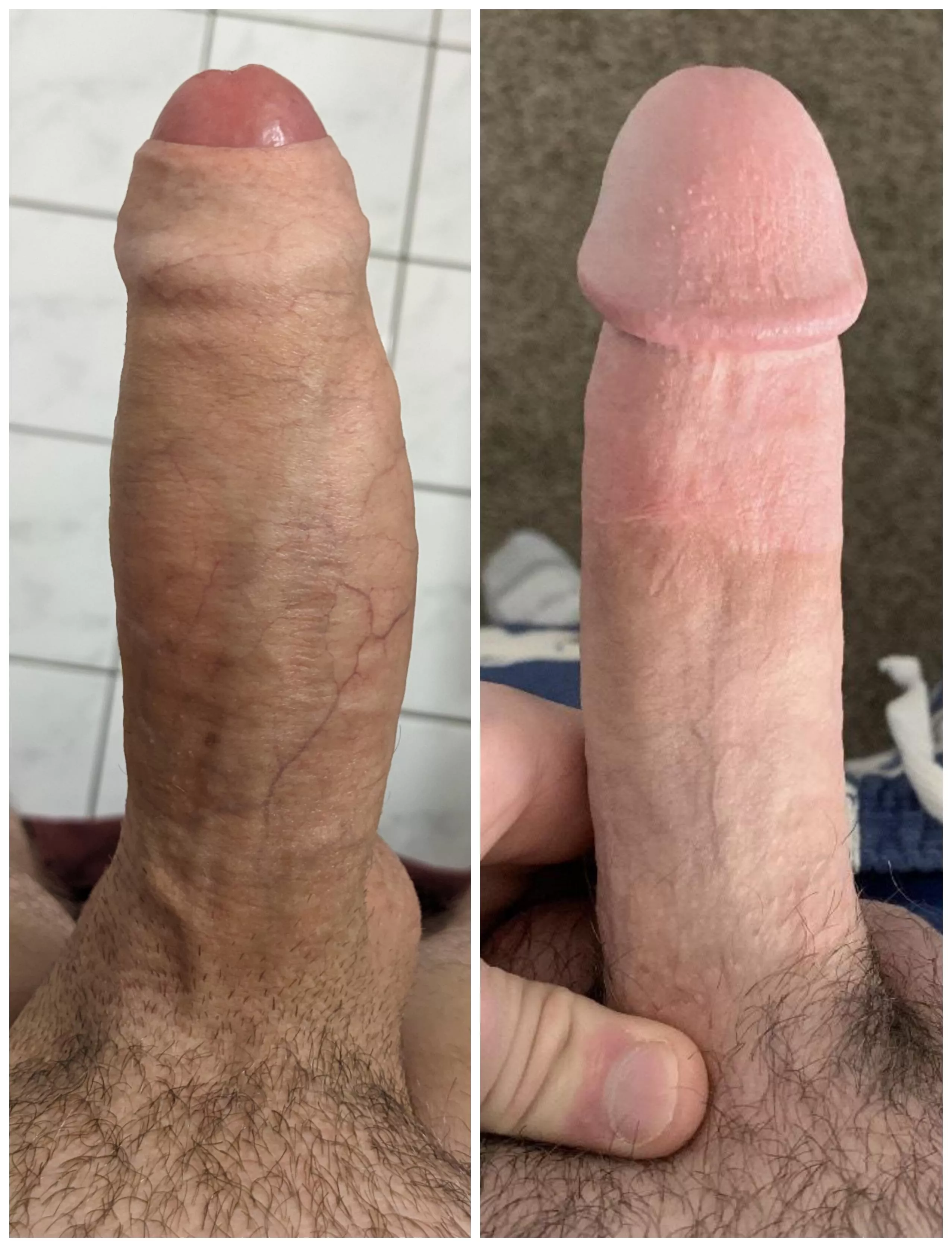 Me and a buddy want to know who has the nicer cock and why?