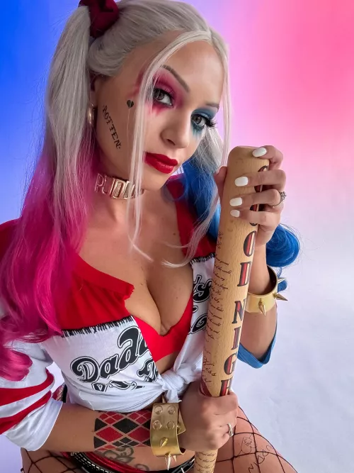 My Harley Quinn costume.